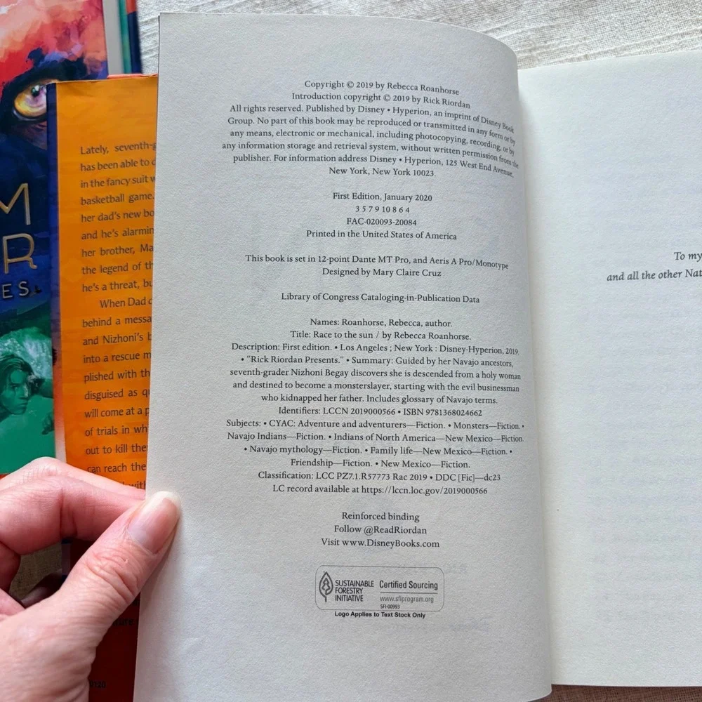 Rick Riordan Presents The Storm Runner & Race to the‎ Sun Hardcover Book Set